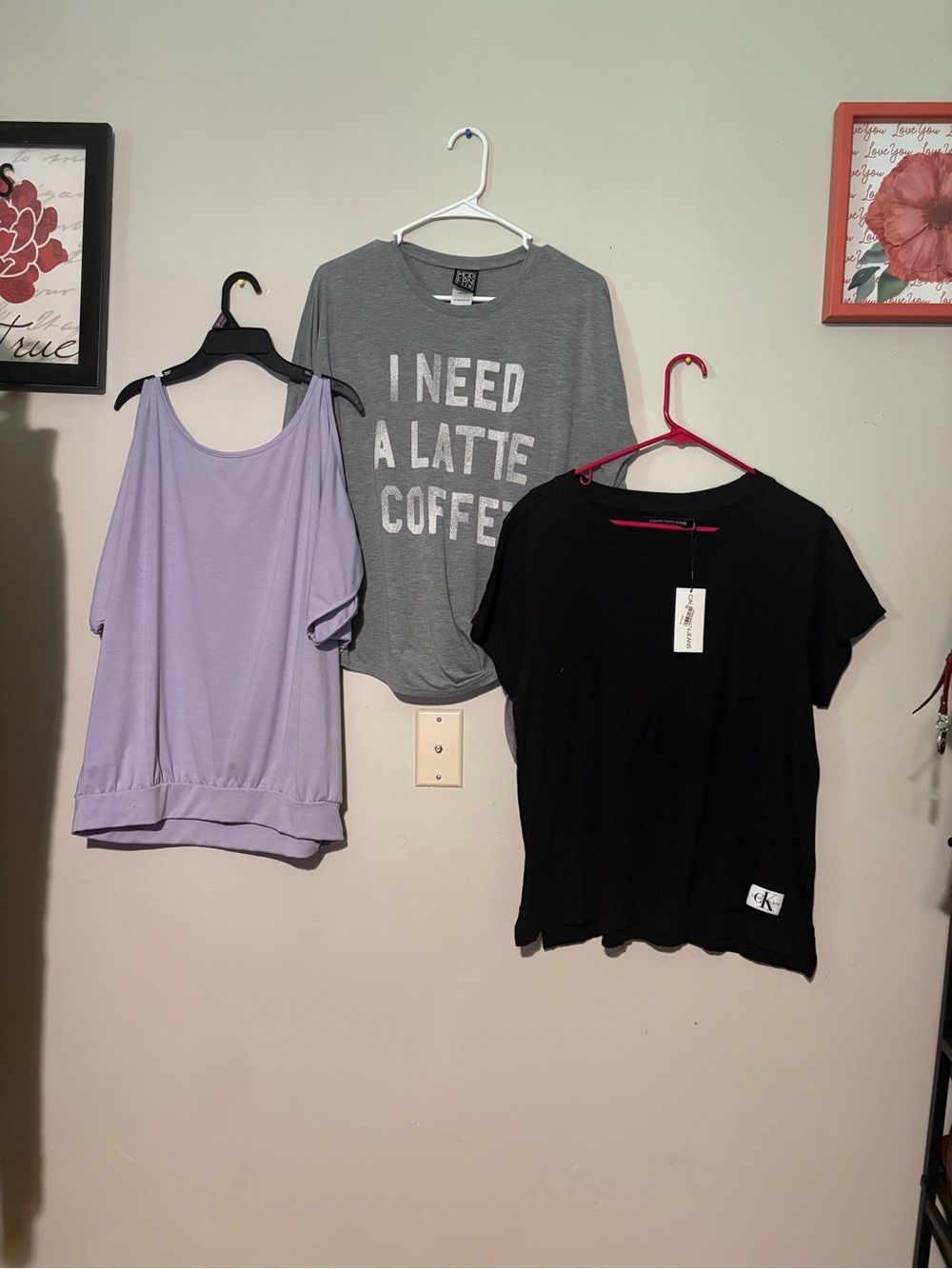 Modern Lux Lavender Cold-Shoulder Top #59